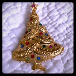 Christmas Tree Brooch